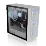 Thermaltake H570 TG ARGB Snow (E-ATX) Mid Tower Cabinet (White) CA-1T9-00M6WN-01 - Image 5
