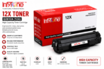 INFYTONE 12X Q2612A Black Toner Cartridge | Up to 2,300 Pages | Compatible with HP LaserJet 1010, 1020, 3015, 3020, 3030, 3050, 3050z, 3052 & 3055 - Image 4
