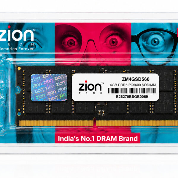 Zion 4GB DDR5 5600MHz Laptop RAM