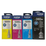 Brother BTD60BK/5000C/M/Y Ink Bottle for HL-T4000DW, DCP-T310/T510W/T710W, MFC-T910DW/4500DW & DCP-T220/T420W/T520W/T820DW, MFC-T920DW