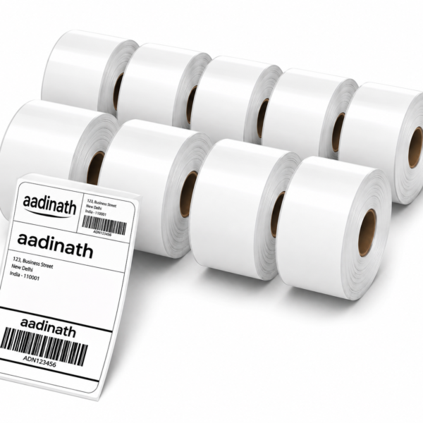 4 x 6 Inch 100 x 150 mm 70 GSM Thermal Shipping Labels Pack of 10