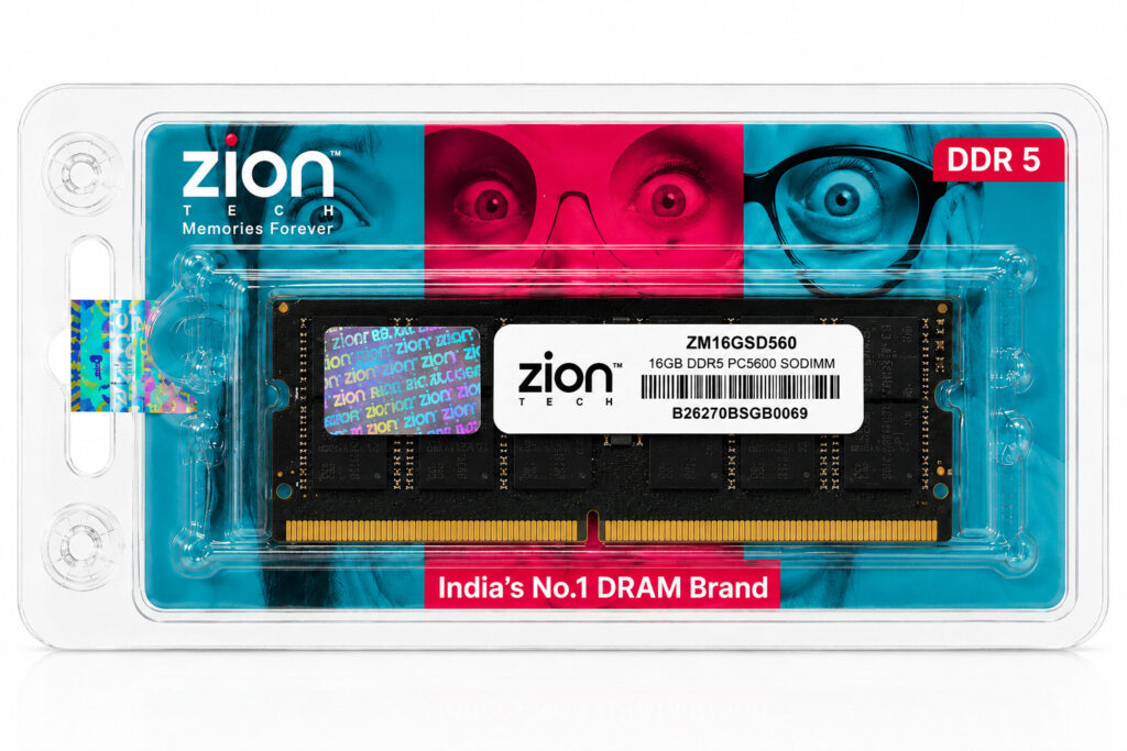 Zion 16GB DDR5 5600MHz Laptop RAM
