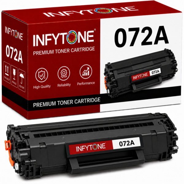 INFYTONE 072A Black Toner Cartridge with Chip