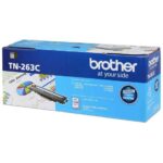 Brother TN-263C TONER CARTRIDGE (CYAN) for  HL-L3270CDW, MFC-L3735CDN, DCP-L3551CDW