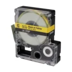 Epson LK-3YBP Black on Yellow 9mm Label Tape - Image 2
