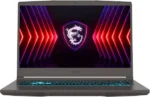 MSI Thin 15 B12UC Gaming Laptop, Intel Core i5-12450H, 16GB DDR4 RAM, 512GB SSD, NVIDIA GeForce RTX 3050 4GB, 15.6-inch FHD 144Hz Display