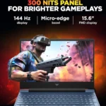 HP Victus 15-fb3125AX Gaming Laptop, AMD Ryzen 7 7445H, 16GB DDR5 RAM, 512GB SSD, NVIDIA GeForce RTX 3050 6GB, 15.6-inch FHD 144Hz Display - Image 4