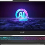 MSI Cyborg 15 AI Gaming Laptop, Intel Core Ultra 7, 16GB DDR5 RAM, 512GB SSD, NVIDIA GeForce RTX 4050 6GB, 15.6-inch FHD 144Hz Display