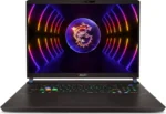 MSI Vector GP78HX Gaming Laptop, Intel Core i9-13980HX, 32GB DDR5 RAM, 1TB SSD, NVIDIA GeForce RTX 4080 12GB, 17-inch QHD+ 240Hz Display