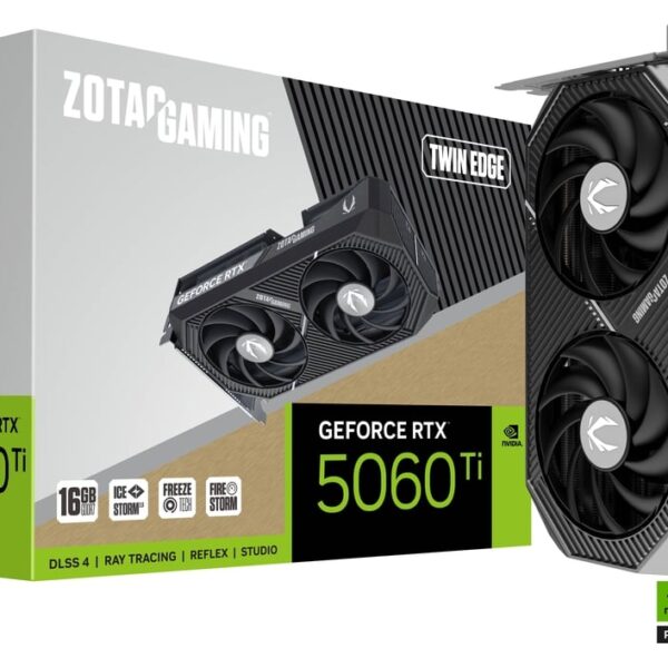 ZOTAC GAMING GeForce RTX 5060 Ti Twin Edge OC 16GB GDDR7