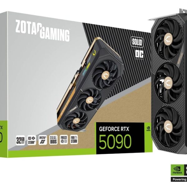 ZOTAC GAMING GeForce RTX 5090 SOLID OC 32GB GDDR7