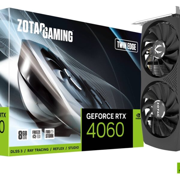 ZOTAC GAMING GeForce RTX 4060 Twin Edge OC 8GB GDDR6