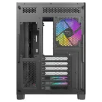 Antec C5 Curve ARGB Mid-Tower ATX PC Case (Black) - Image 4