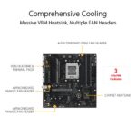 ASUS TUF Gaming A620M-PLUS AM5 A620 Motherboard - Image 3