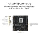 ASUS TUF Gaming A620M-PLUS AM5 A620 Motherboard - Image 5