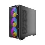 Antec AX1000 ARGB Lite E-ATX Cabinet (Black) - Image 3