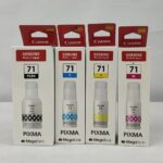 Canon GI-71 Original Ink Bottle Set of 4 CMYK