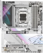 GIGABYTE X870E AORUS MASTER X3D ICE AMD X870E DDR5 AM5 WiFi 7 ATX Gaming Motherboard - Image 2