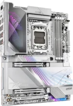 GIGABYTE X870E AORUS MASTER X3D ICE AMD X870E DDR5 AM5 WiFi 7 ATX Gaming Motherboard - Image 3