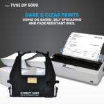 TVS DP 5000 Black Ribbon Cartridge