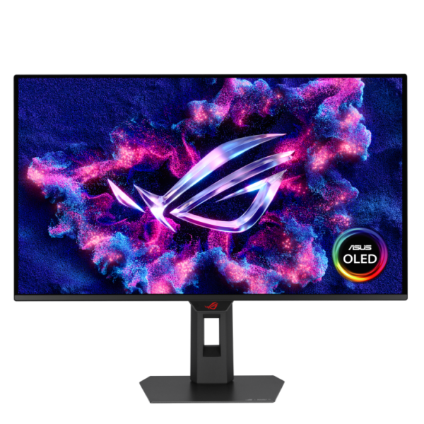 ASUS ROG Strix OLED XG27ACDMS 27-inch QHD QD-OLED 280Hz gaming monitor front view