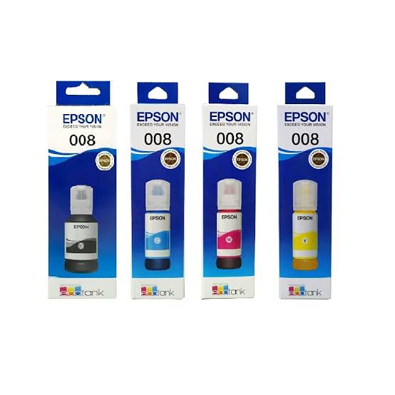 EPSON 008 INK SET Epson 008 Ink Bottle Set of 4 - Image 1