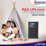 Microtek 1KVA/48V MAX LiFe Online UPS - Image 4
