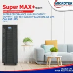 Microtek SuperMAX+ 20KVA Dual Input Online UPS – 5-Inch Touch Panel - Image 4
