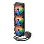 Adata XPG LEVANTE X 360 360mm ARGB AIO CPU Liquid Cooler – Black - Image 2